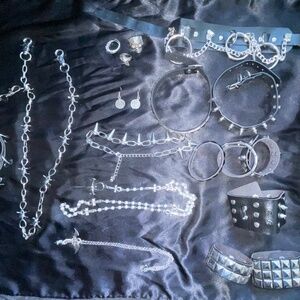 (SOLD) Gothic jewelry lot